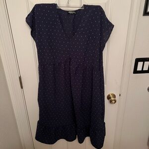 New without tag- never worn. HEIMISH USA Navy Blue Dress size large